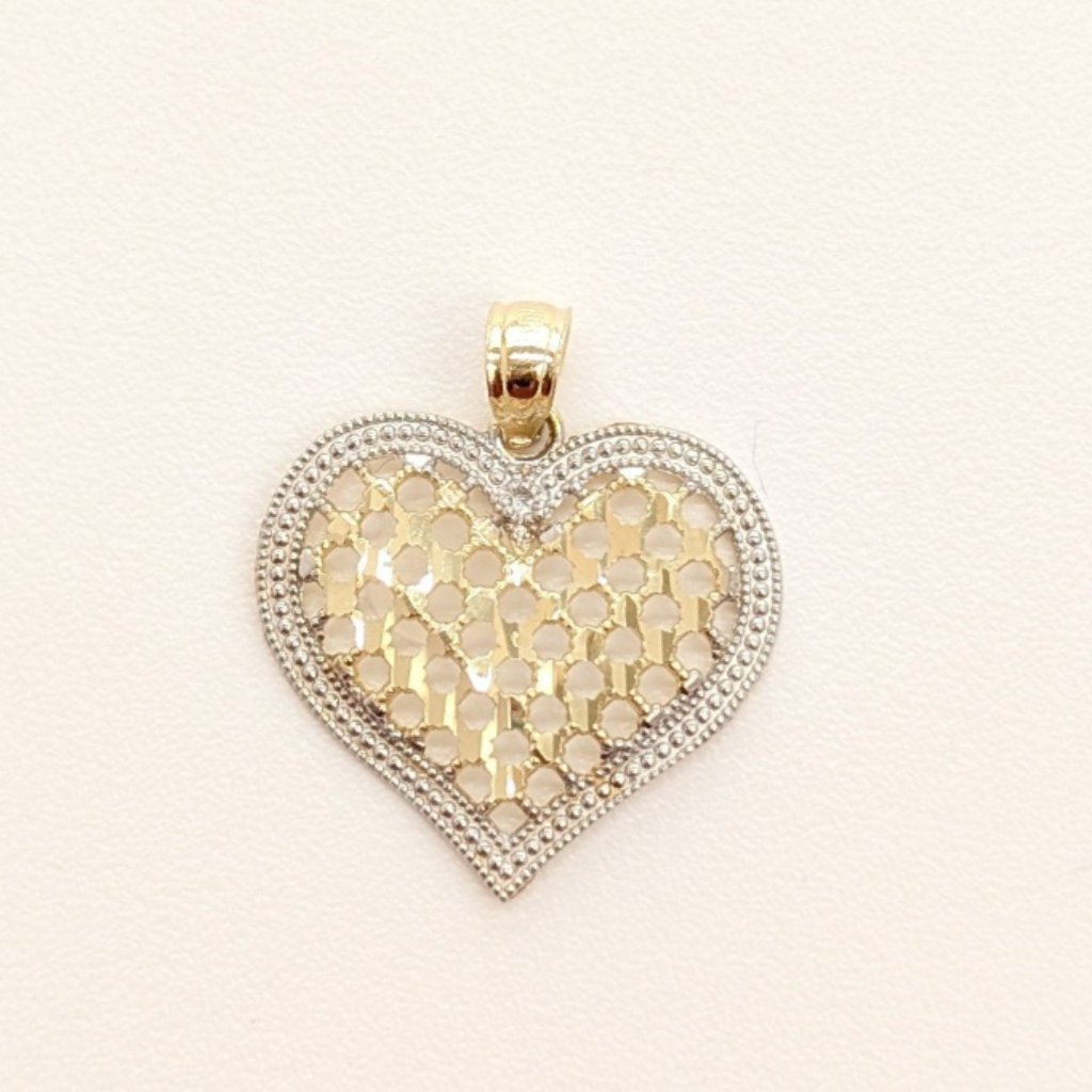 10kt Real Gold Heart Pendant 169$